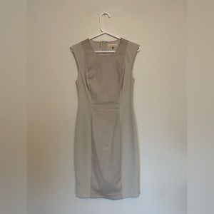 Rebecca Taylor dress with leather detail